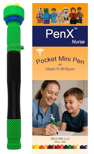 Bolígrafo gel negro PenX mini para enfermería