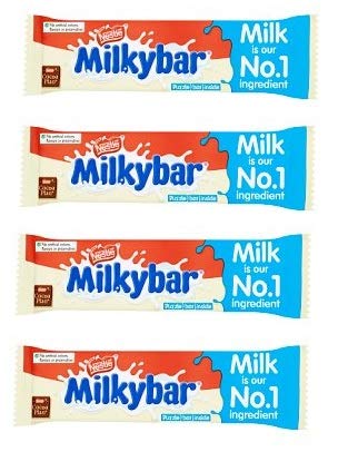 Original Milky Bar White Chocolate Pack Imported From The Uk, England Milkybar White Chocolate Pack British White Chocolate #TOP5