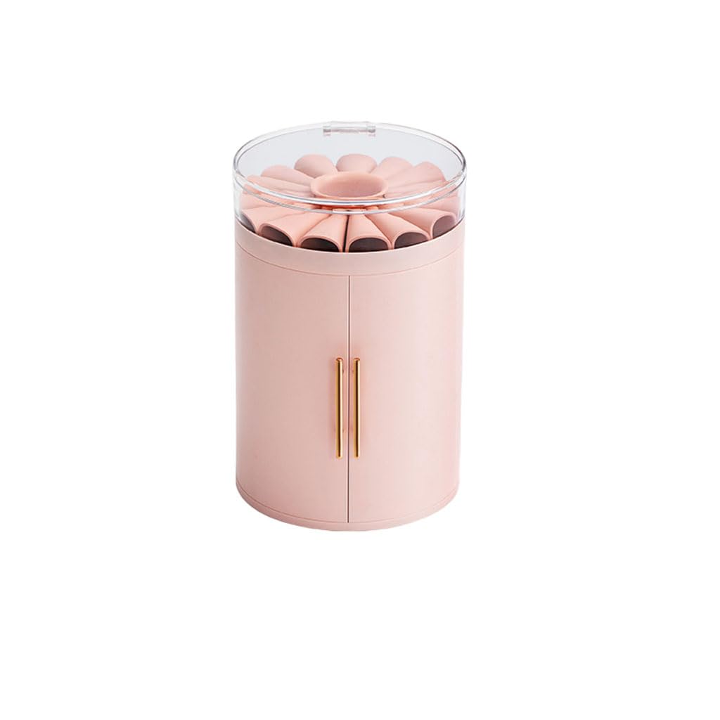 CVHfhjTG jewellery box, Jewelry Box Plastic Holder Case, Unique Organizer with Clear Lid, Boxes for Necklace Earrings Bracelets Rings Women Girls(A)