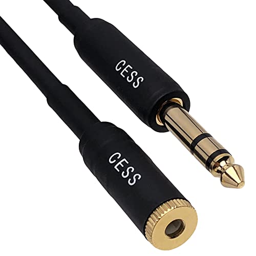 Adaptador de auriculares balanceado 6.35mm a 4.4mm miniatura 3