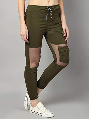 Image of dockstreetWomen Lowers Bz17Olive netpckttoko XLOlive net Pocket Cargo XL