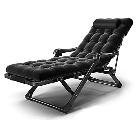 Unbne Summer Foldable Deck Chair Outdoor Beach Recliner Office Sun Lounger Reclining Garden Chair The Best Gift Cover
