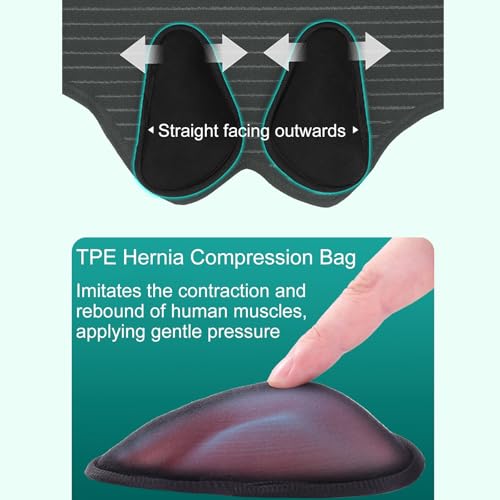 Faja para Hernia Inguinal con Almohadillas Ajustables M miniatura 4