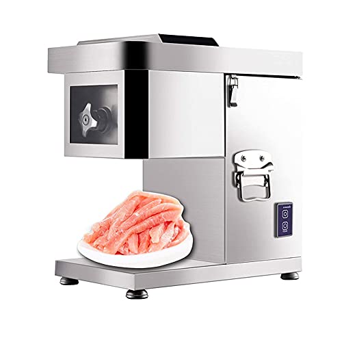 MNSSRN Slicing and Shredding Electric Stainless Steel Vegetable Cutter, Vegetable Meat Food Slicer, Fruit Food Meat Grinder Professional Slicer,2.5mm