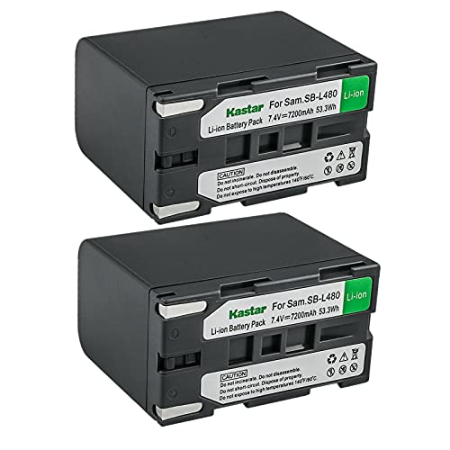 Kastar 2-Pack SB-L480 Battery Replacement for Mamiya Leaf Aptus-II 12, Mamiya Leaf Aptus-II 12R, Mamiya Leaf Aptus 17, Mamiya Leaf Aptus 22, Mamiya Leaf Aptus 65