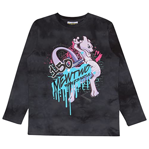 Camiseta Manga Larga Pokémon Mewtwo Varias Tallas