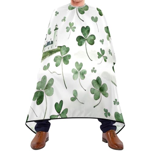 Capa de barbería impermeable ajustable para hombres miniatura 1