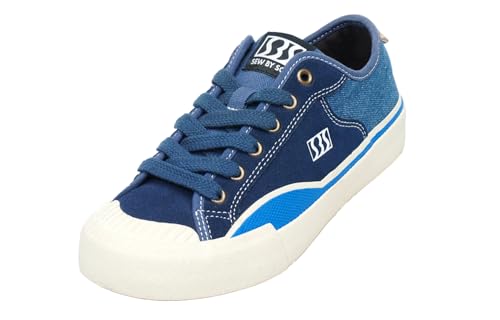 SEW BY SOU Skateboard Shoes for Men Leather Low Top Pro Skateboarding Training Casual Sneakers