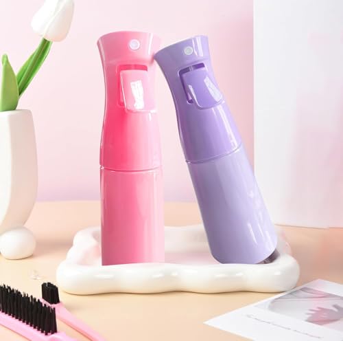 5 Pc Hair Brush Kit with Detangling Brush & Spray Bottle, 3 Soft-Bristle Hairbrushes for Girls, for Wet/Dry Hair, Adults and Children (pink) - Thumbnail 5
