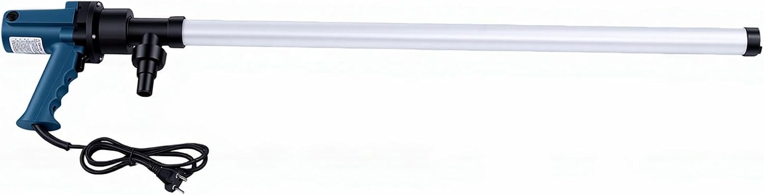 Hilitand Electric Drum Pump Electric Oil Drum Pump Fuel Transfer 60-75LPM 8000RPM 6M Discharge Lift for 200L 220L Standard Drums with One Key Start ABS Construction (US Plug)