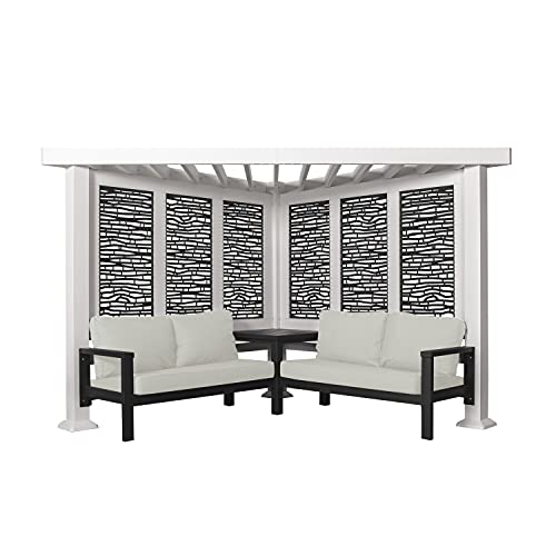 Backyard Discovery Ridgedale 12' x 8' Modern Glavanized Steel Cabana...