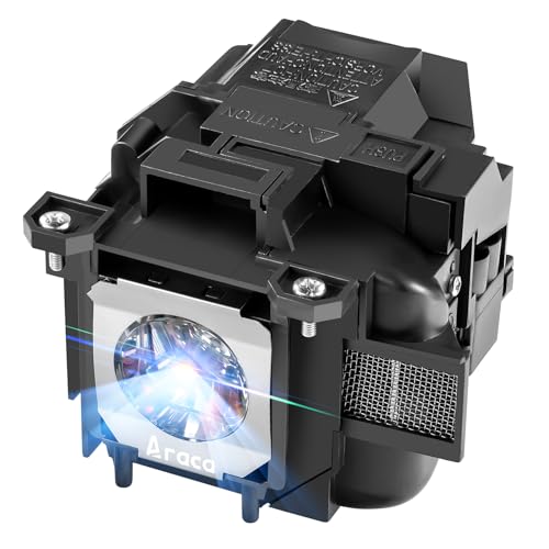 Araca ELPLP87 /V13H010L87 Projector Lamp with Housing for Epson EB-530 EB-536Wi EB-2040 /PowerLite 535W /530/520 /525w /536Wi /EB-2140W EB-520 EB-525W EB-530S EB-535W H673B Replacement Lamp