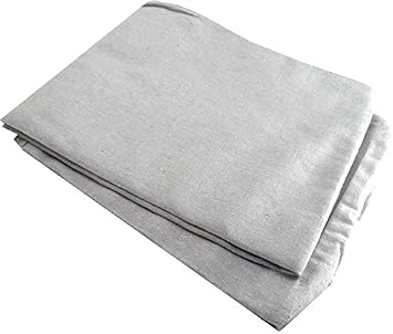 DAB Cotton Canvas Drop Cloth | 4 x 12 1.2 m x 3.7 m | Washable & Reusable | For Painting, Woodworking & More