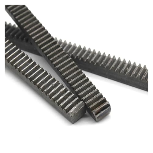 Spur Rack Steel High Precision Gear Rack 5pcs Modulus 1 Length 100/160/300mm M1 Transmission Steel Rack DIY Model Makeing Drive Materials Accessories(1x1x16cm)