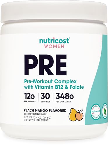 Nutricost Nutricost Pre-Workout Powder for Women, Peach Mango, 30 Servings sold by Nutricost - Amazon Seller - US
