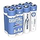 ANSMANN NiMH Wiederaufladbare AA Mignon 2850 mAh Digital 8 Stück im günstigen 8er Pack/Schnell wiederaufladbare wiederaufladbare Zellen für Lange und zuverlässige Verwendung