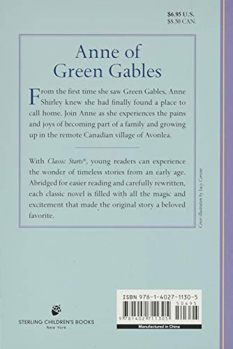 Classic Starts(tm) Anne of Green Gables