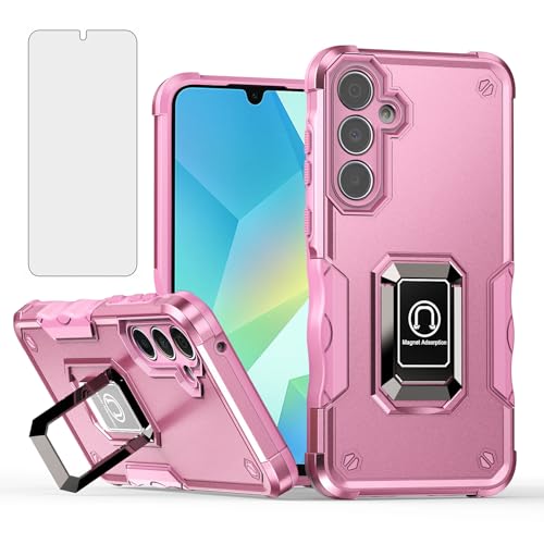Coque Samsung S24 5G Asuwish antichoc béquille magnétique et verre trempé