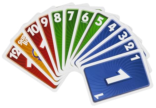 Mattel Games, SKIP-BO Card Games for ages +7, card sequencying family game from UNO creators, 52370