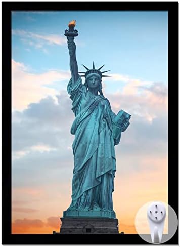 OMAIGAR 10x14 Picture Frame for 10by14 Poster Photo Canvas Certificate Black High Transparent Photo Frame Wall Desktop Horizontal Vertical 10 x 14