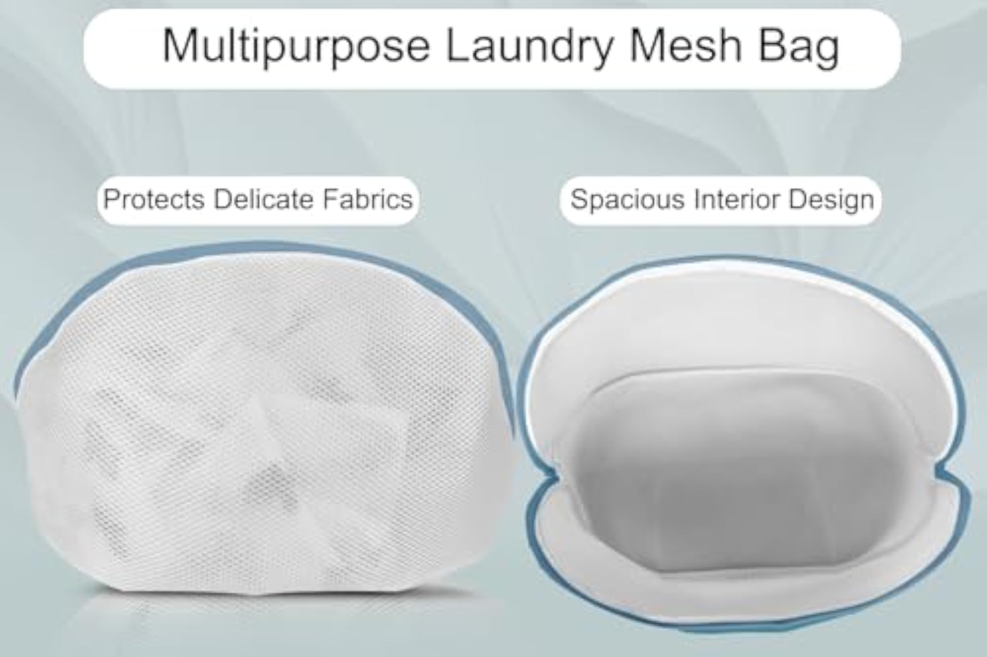 Shoe Wash Bag for Washing Machine, Large Mesh Laundry Bag
