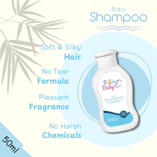 Image of FABIE BABY 5-Piece Baby Care Kit - Powder, Shampoo, Lotion, Soap & Oil