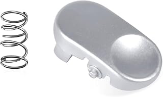 Replacement Silver Tool Catch and Spring Compatible with Dyson Models V6 DC25, DC27, DC28, DC31, DC33, DC34, DC35, DC44, DC47 and DC56. Compatible with OEM# 911523-03