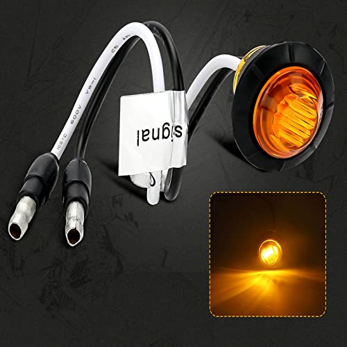 Utv Turn Signal Kit Atv Street Legal Kit With Turn Signal Rocker Switch Compatible With Polaris Rzr Ranger Turbo Can-Am, By Side Red & Yellow Turn Signal Light Flasher Relay Wire Harness #TOP3