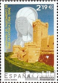 Sello España 2004 Reina Isabel I, Número De Catálogo 4004, Edición Completa Con Goma Original MNH, Alta Calidad Garantizada Por Prophila Collection