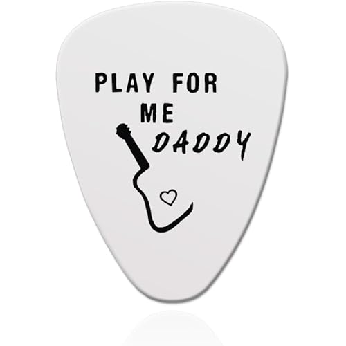 Dad Father's Day Gifts for Daddy Father Guitar Picks for Music Lovers Gift for Men Dad Father Daddy Birthday Gifts for Dad Father Day Gifts for Father Daddy Guitar Pic from Daughter Son to Dad Gift