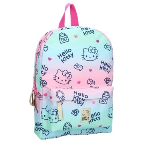 HELLO KITTY MÄDCHEN Gepäck Und Rucksack Set - 18" Gepäck, 13,75