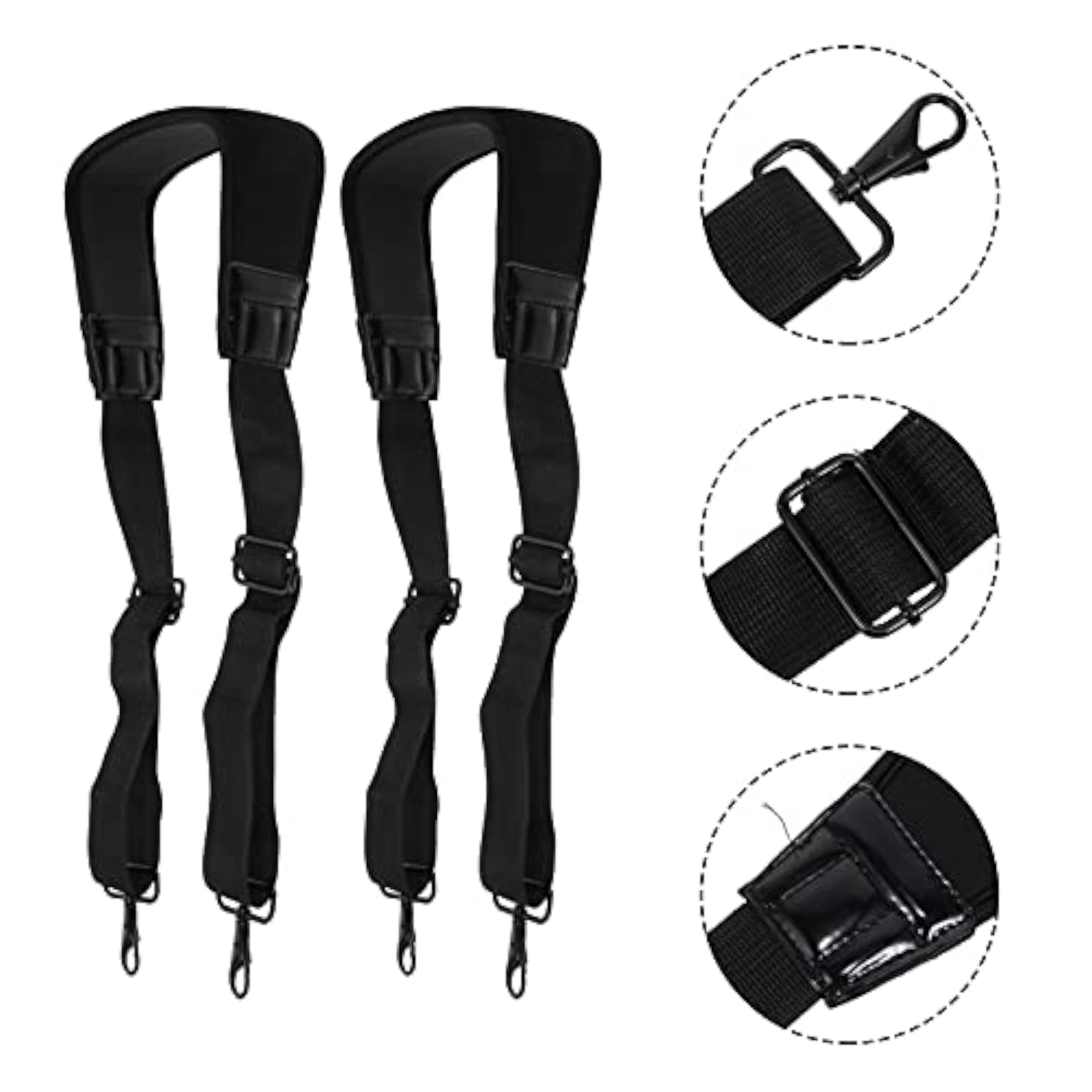 DSLR Camera Bag with Shoulder Strap and Neck Belt