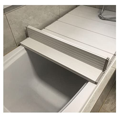 Plateau de baignoire blanc pliable et panneau isolant de 1 cm