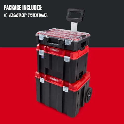 CRAFTSMAN VERSASTACK 17.126-in Metal Wheels Lockable Tool Box - image 9