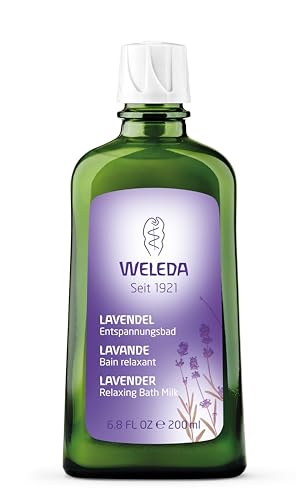 Weleda Lavender Relaxing Bath Milk with Essential Oils, 200 mL