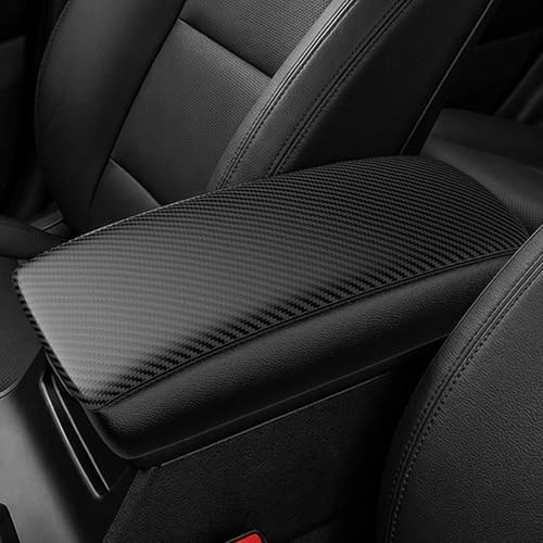 Image of Autorder Center Console Cover for 2020 2021 2022 2023 2024 Buick Encore GX Accessories Armrest Cover Anti-Scratch Middle Console Pad Leather Armrest Protector