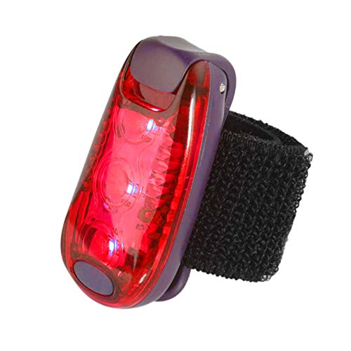 Duluck Feux de sécurité LED en Bonus lumière Haute visibilité Clignotant à Clipser pour Le Jogging, Les promenades, Le vélo, Les Casques de vélo Cover