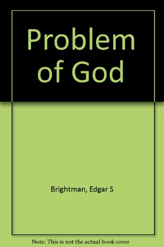 The problem of God B0008559MG Book Cover