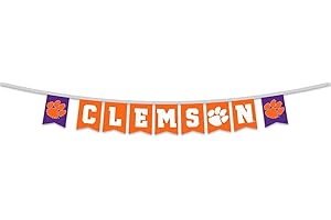 Clemson Tigers String Pennant Flag by College Flags & Banners Co.