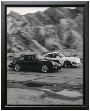 Amazon.com: InkFlow Posters Monochrome Classic Sports Car Poster Canvas ...