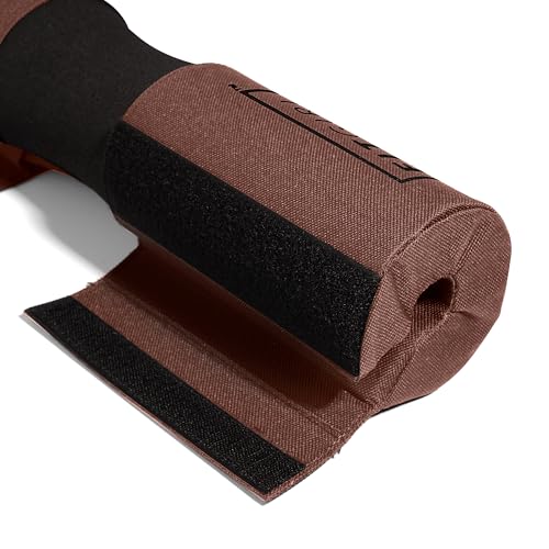 Image of FITGIRL - Squat Pad and Hip Thrust Pad for Leg Day, Barbell Pad Stays in Place Secure, Thick Cushion for Comfortable Squats Lunges Glute Bridges, Olympic Bar and Smith Machine