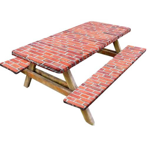 DOTBUY-SHOP Set Tovaglia per Tavoli da Birreria