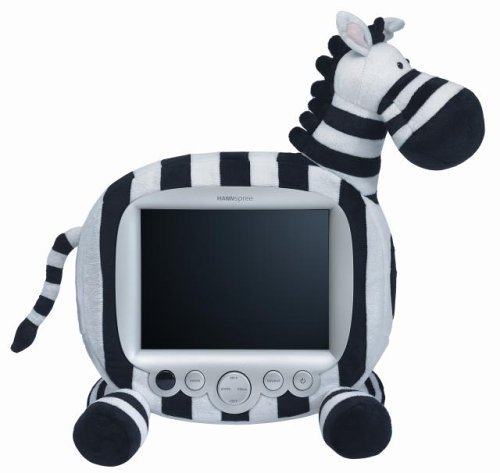 Hannspree's Plush Zebra 10-Inch LCD Television