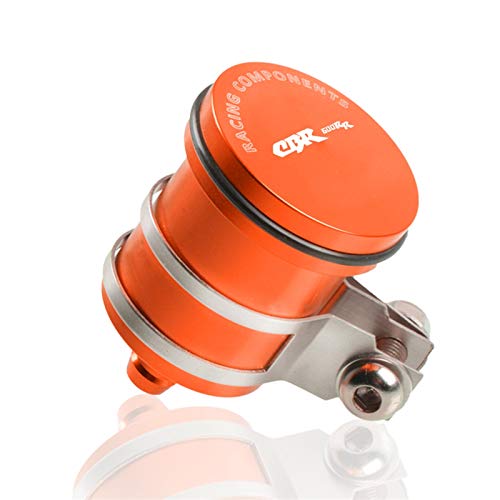 CNC Clutch Tank Cylinder Réservoir De Liquide De Frein Arrière Réservoir d'embrayage Tasse D'huile pour Honda CBR600RR CBR 600RR 2003-2019 2012 2013 2014 2015 2016 2017 2018 (Couleur : Orange) Cover