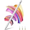Stift für iPad (2018-2025), Ultraleicht Pencil für Apple mit Handflächenerkennung und hoher Präzision, mit Apple iPad 6.–10./A16.Generation, Pro 11"/12,9"/13", Air 3/4/5/M2/M3, Mini 5/6