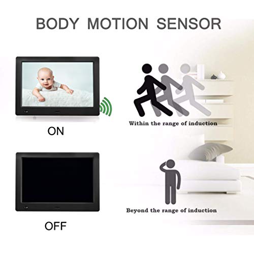 Digital Photo Frame 8 inch - Electronic Photo Frame with Slideshow HD IPS Display Picture Frame with Motion Sensor/Video/Background Music/Calendar/Clock/Gifts for Keeping Memory by FLYAMAPIRIT - Thumbnail 7