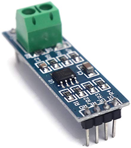 Image of Electronic Spices 5V RS-485 Converter Module TTL to RS-485 Adapter for Raspberry pi Integrated Circuits Chip Programmer and Other MCU