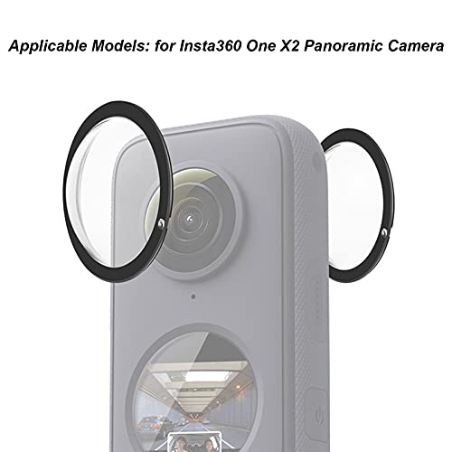 Capa protetora de lente de câmera, protetores de lente de plástico removível para uma câmera X2