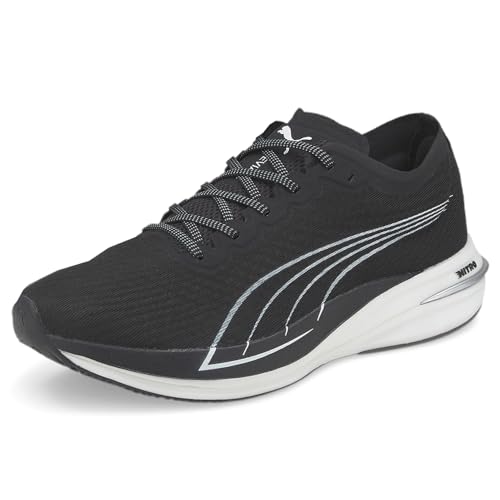 PUMA Mens Deviate Nitro Running Sneakers Shoes - Black - Size 8 M2