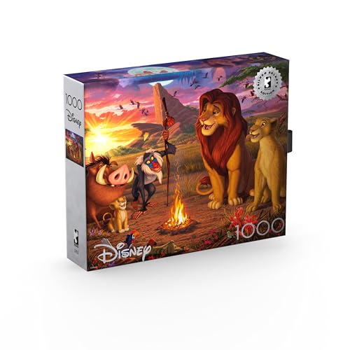 Buffalo Games Ceaco - Silver Select - Disney - Steve Read - The Lion King Vignette - 1000 Piece Jigsaw Puzzle for Adults - Challenging Puzzle Perfect...